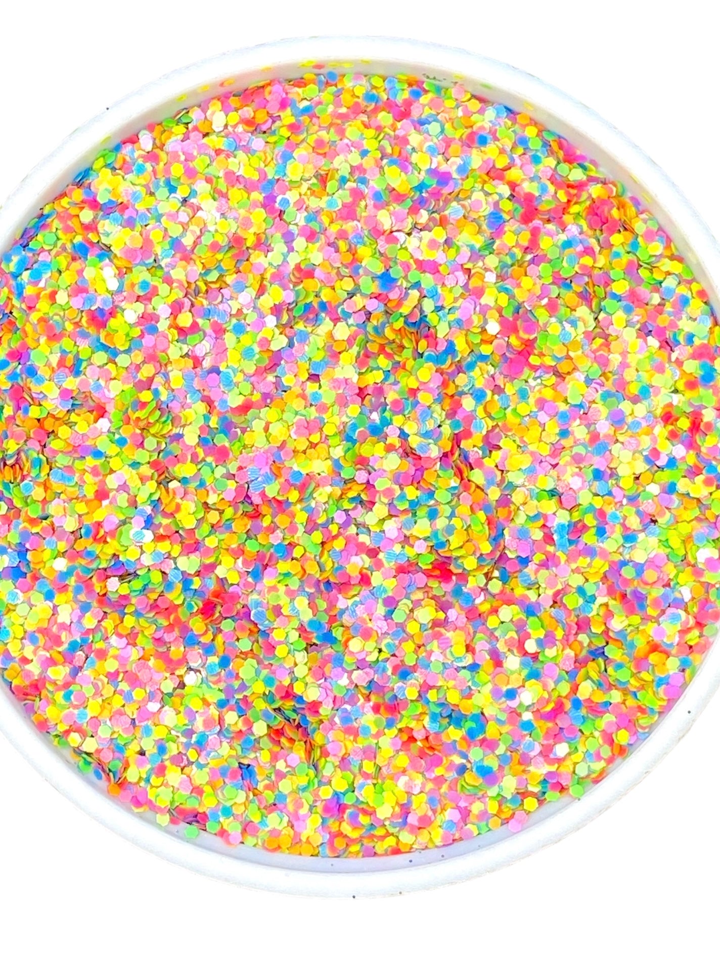 Fruity pebbles 1mm hex cut glitter