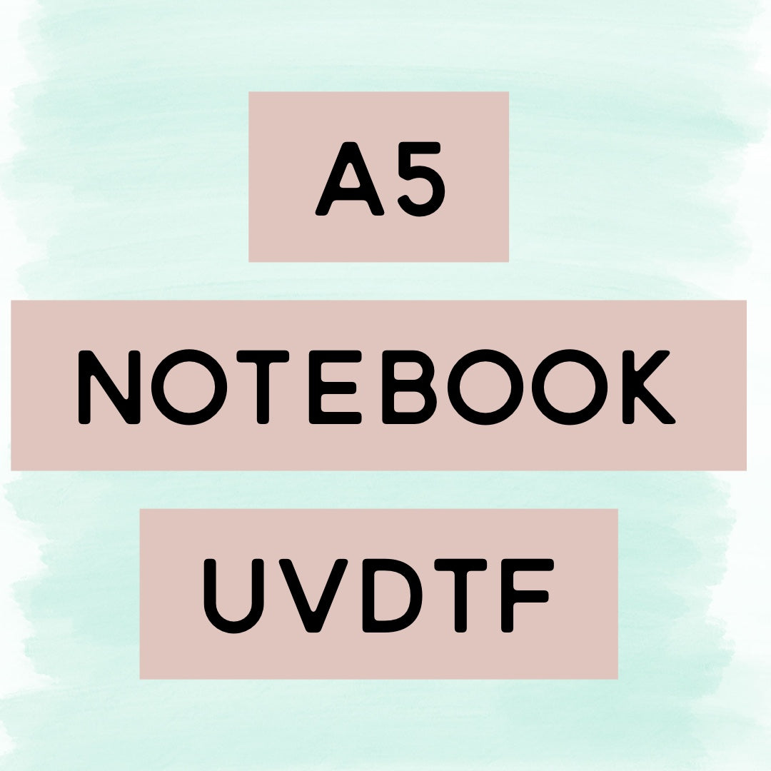 A5 notebook wraps claim live