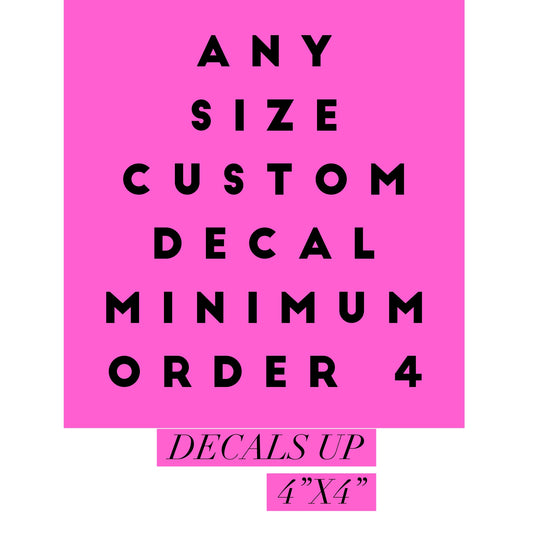 DECAL CUSTOM DESIGN
