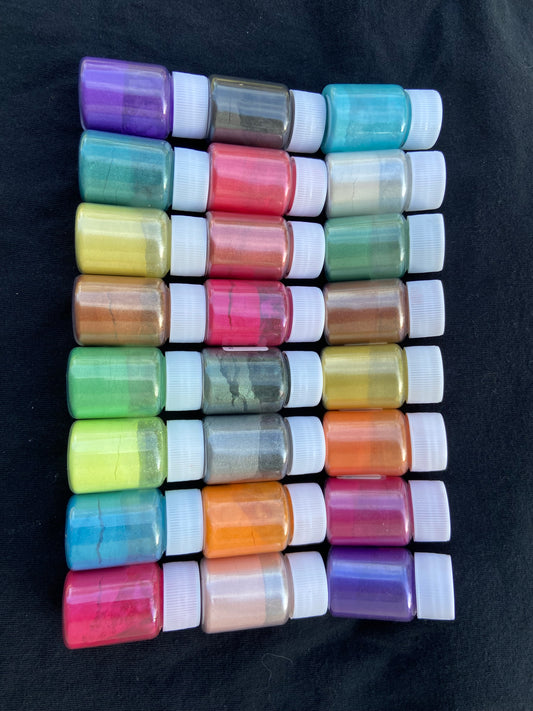 24 box set Mermaid color mica 10G each