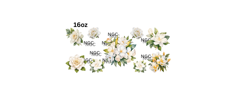 16oz gardenia flowers
