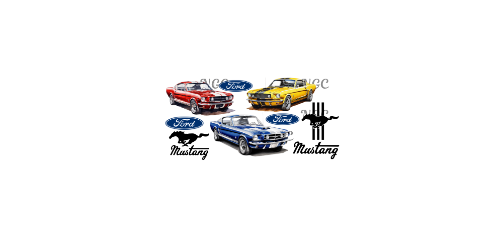 16oz wrap classic mustangs with racing stripes