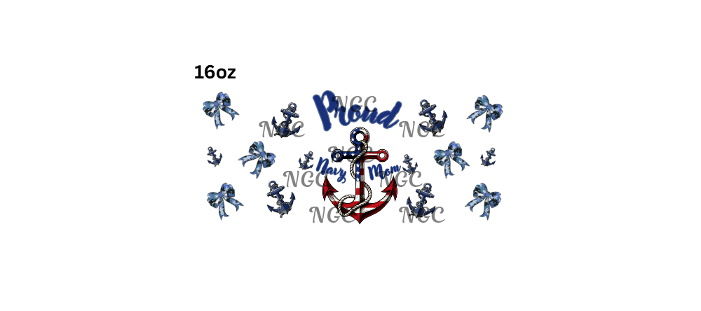 16oz proud navy mom