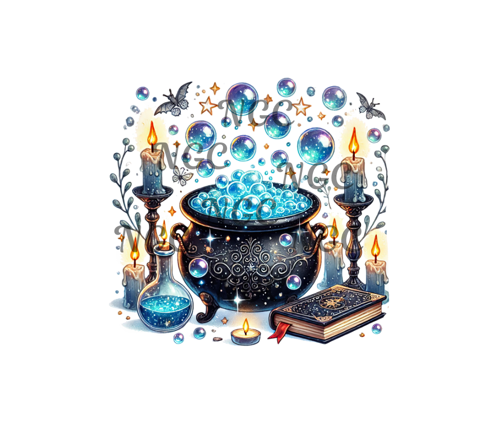 20oz wrap witches cauldron