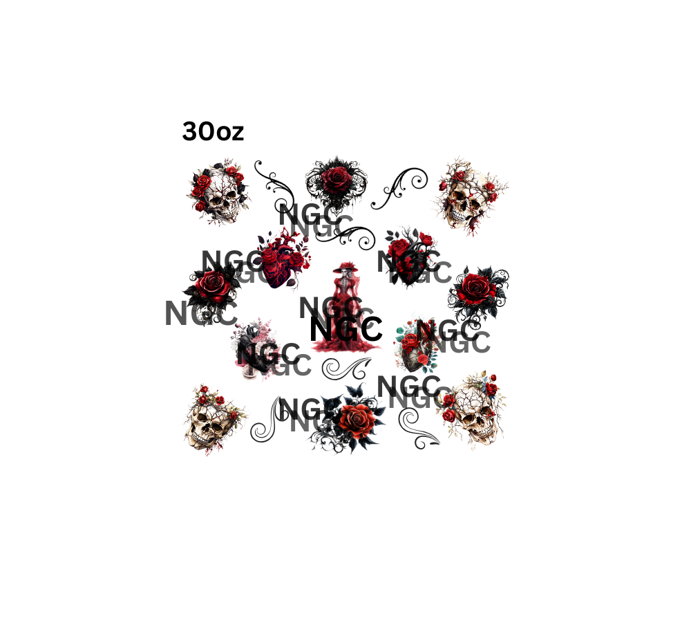 30oz gothic valentine