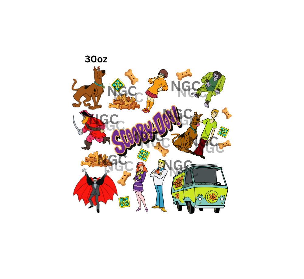 30oz scooby doo