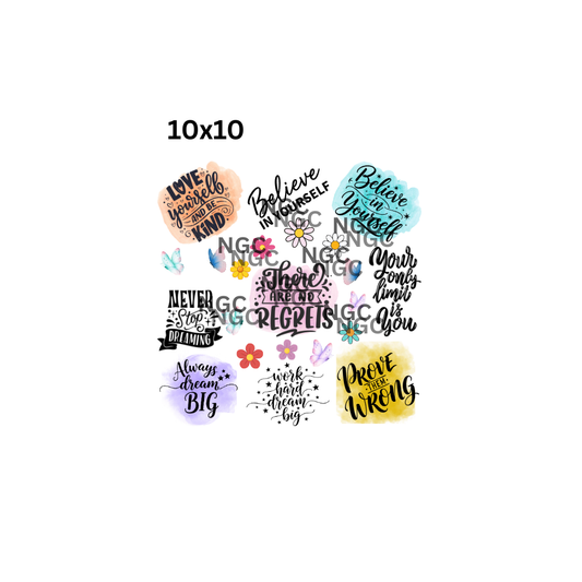 10x10 positive affirmations