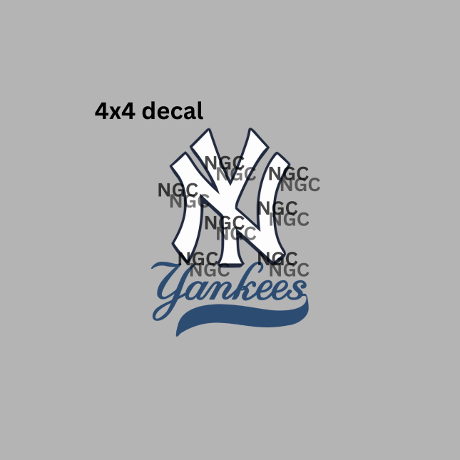 decal NY yankee