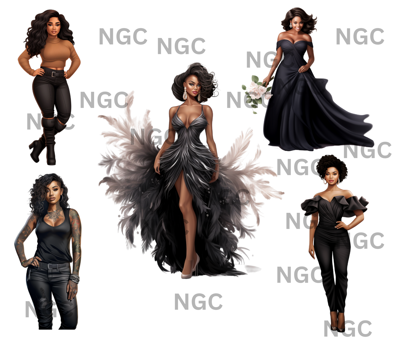 20oz wrap fancy dress women