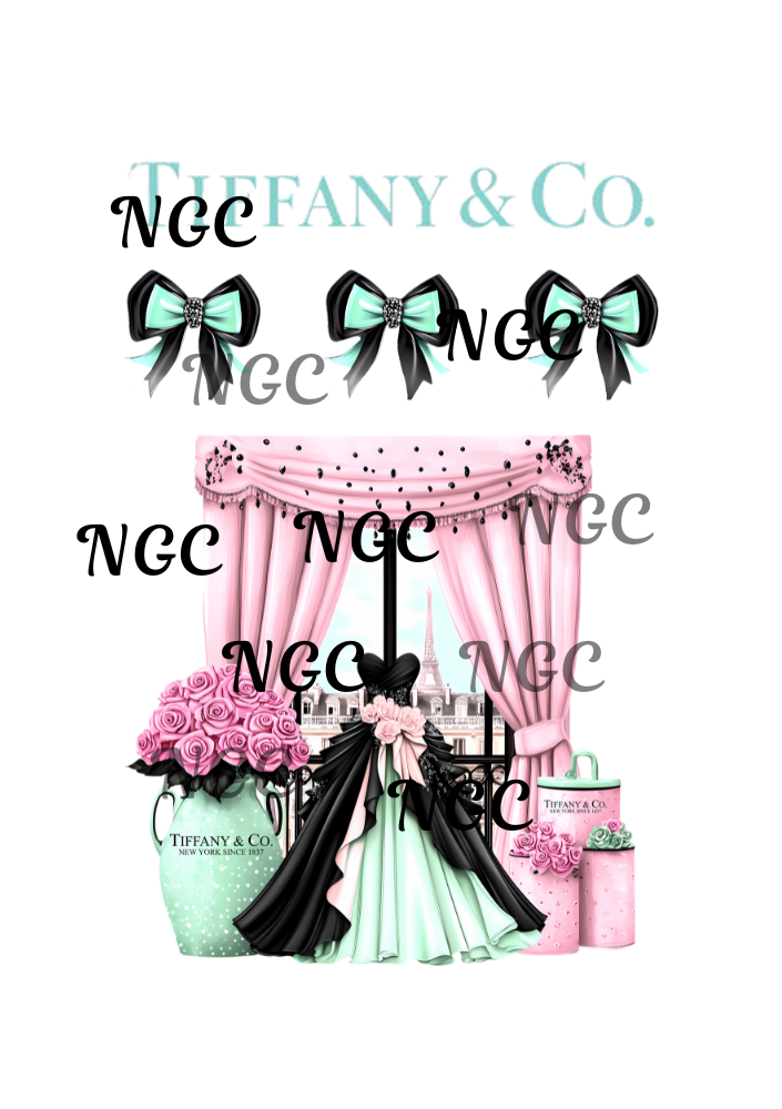 A5 Notebook tiffany window