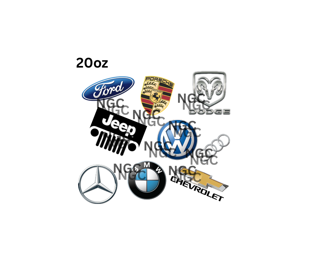 20oz car logos