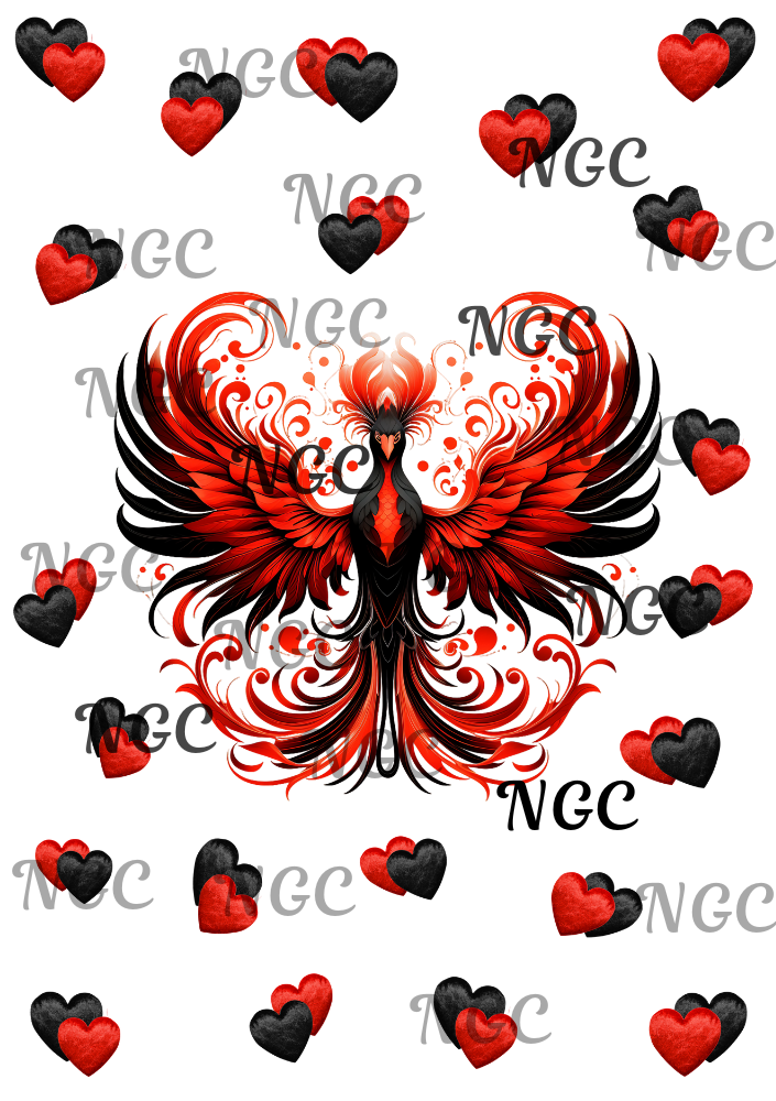 A5 Notebook phoneix rising