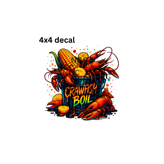 decal crawfish boil