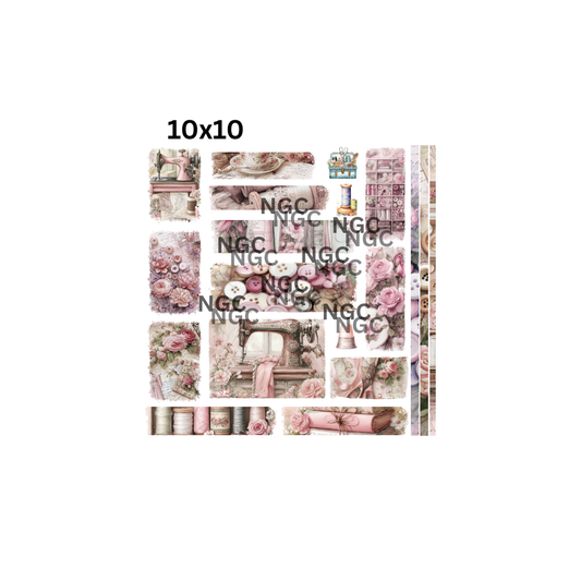 10x10 sewing patchwork