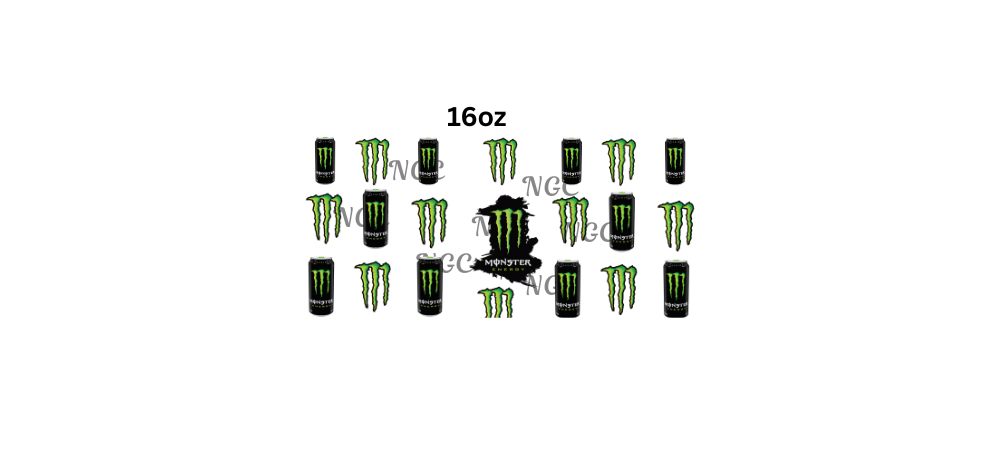 16oz monster drink