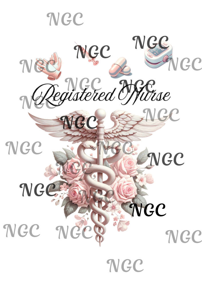 A5 Notebook elegant nurse