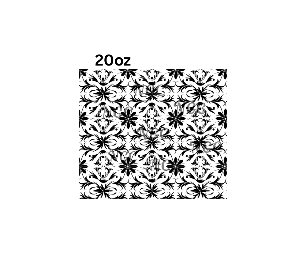 20oz tooled leather36