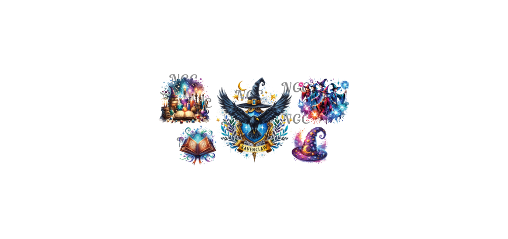 16 oz wrap Ravenclaw