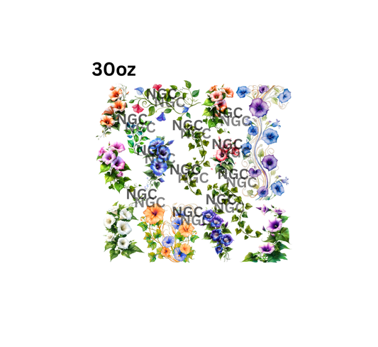 30oz morning glory with vines