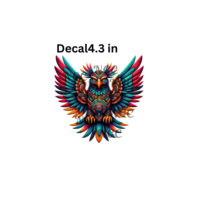 decal aztec owl