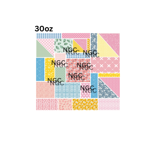 30oz spring patchwork pre cut