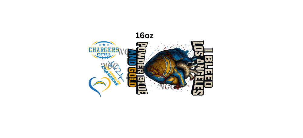 16oz i bleed chargers