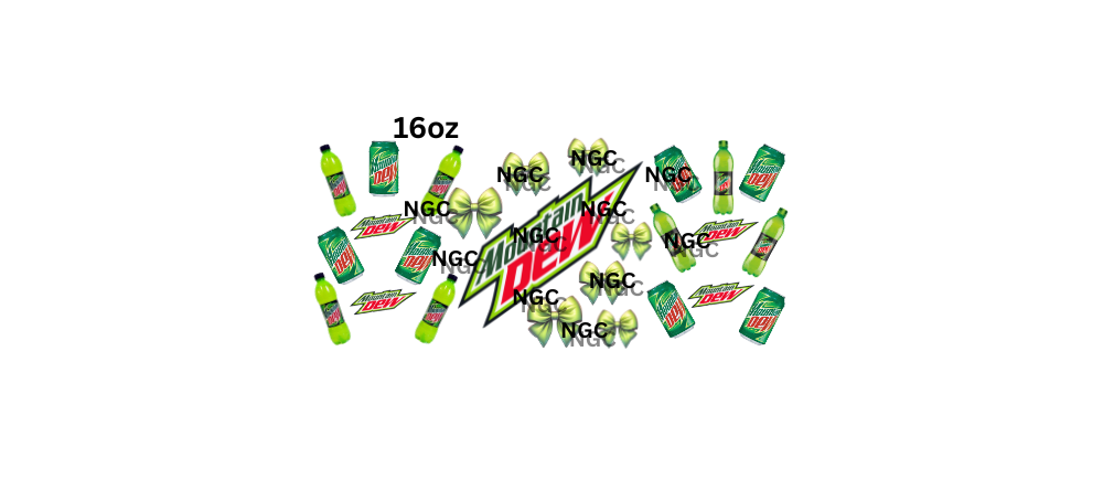 16oz Mtn Dew
