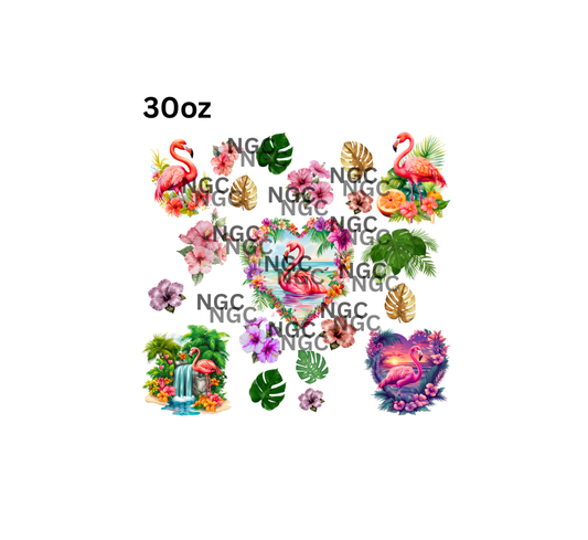 30oz flamingos