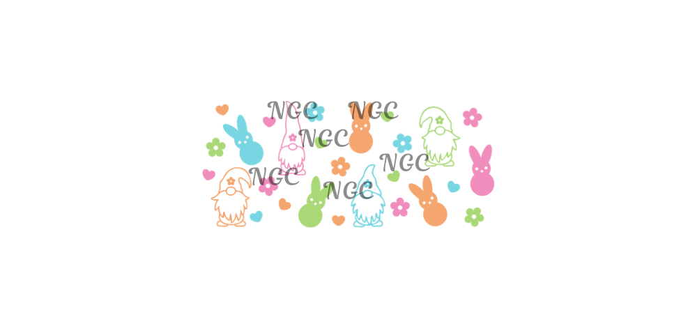 16oz peeps & gnomes easter