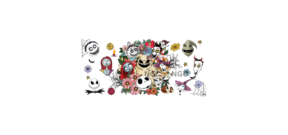 16oz nightmare before christmas halloween