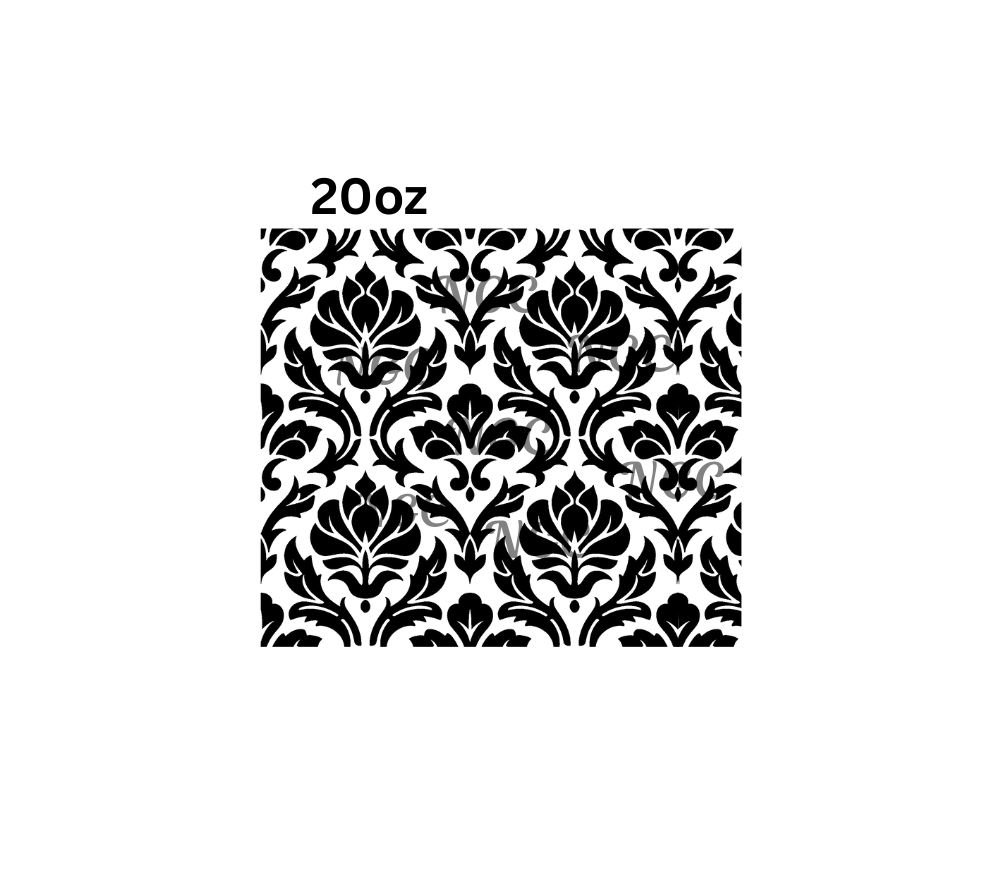 20oz tooled leather30