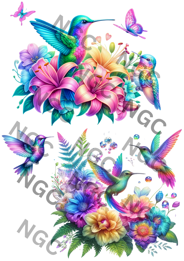 A5 Notebook Hummingbird