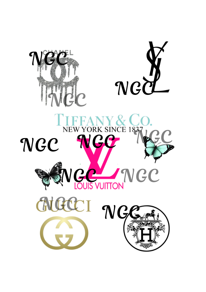 A5 Notebook LV CC GUCCI designer logo