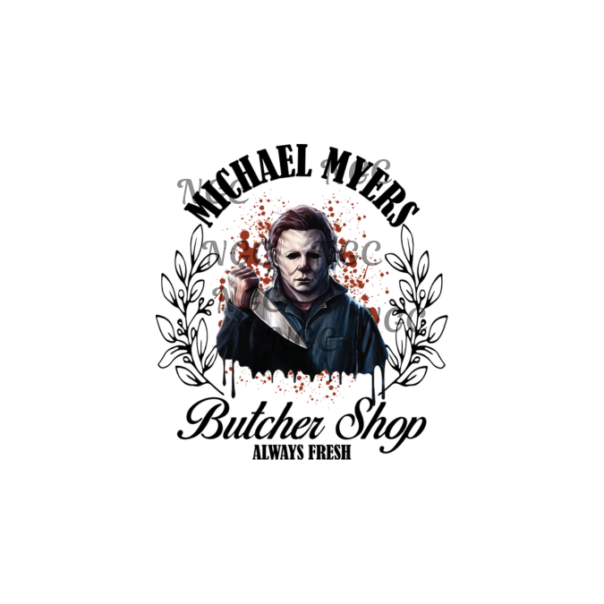 single decal Michael Myers halloween horror