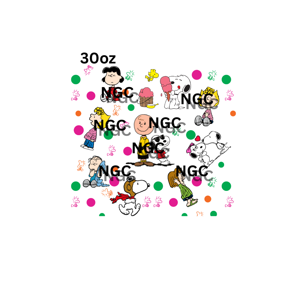 30oz snoopy & friends