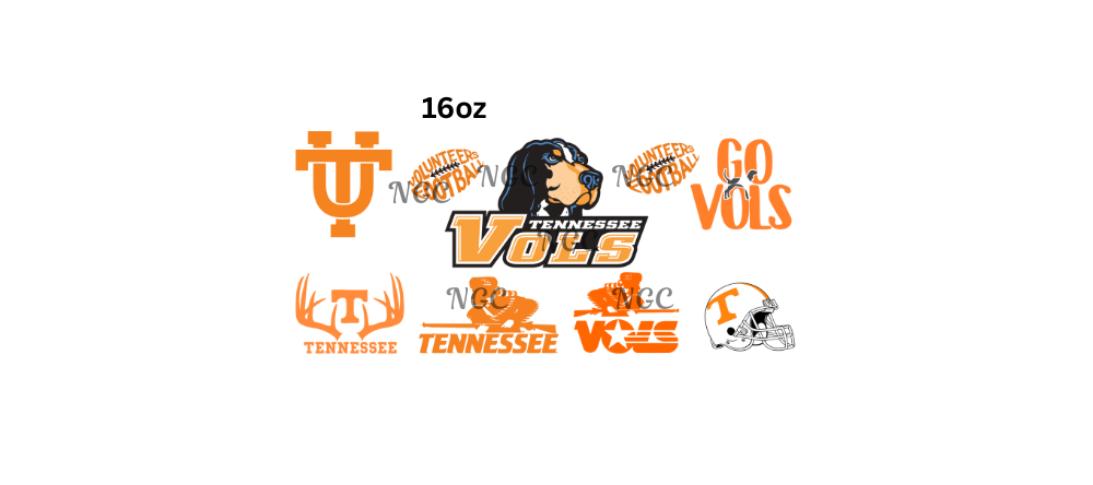 16oz tennessee Vols