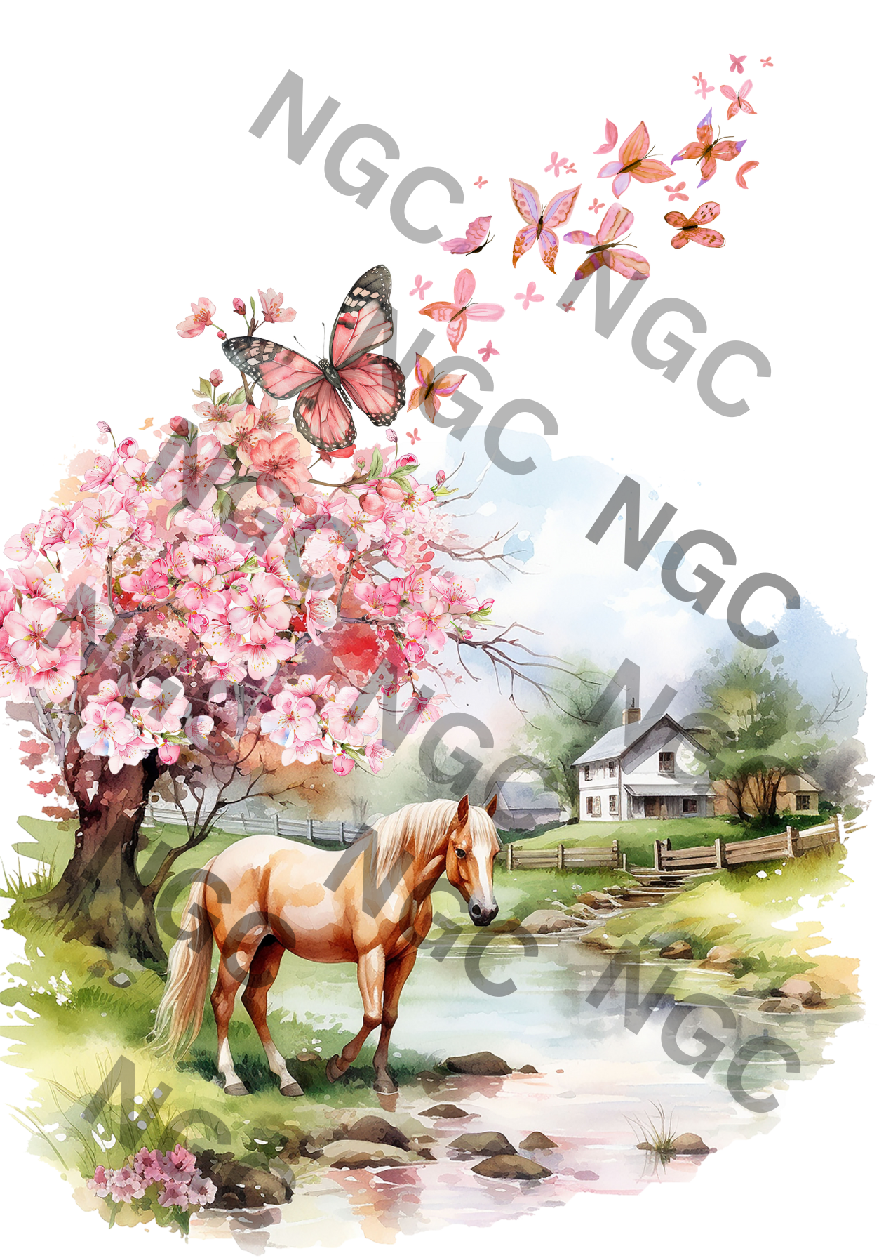 A5 Notebook horses2