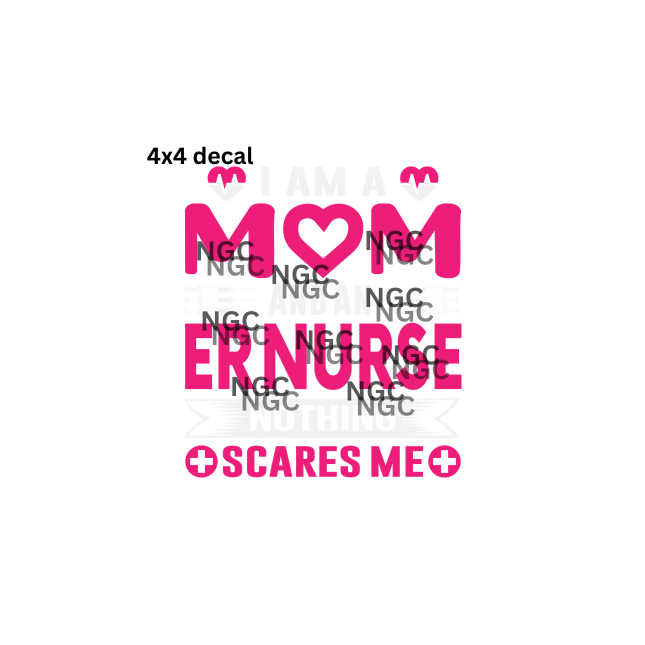 decal mom ER nurse