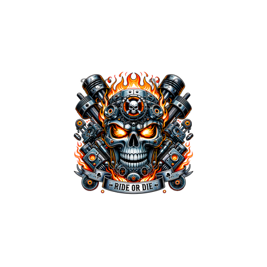decal ride or die