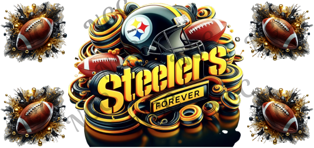 16oz steelers wrap