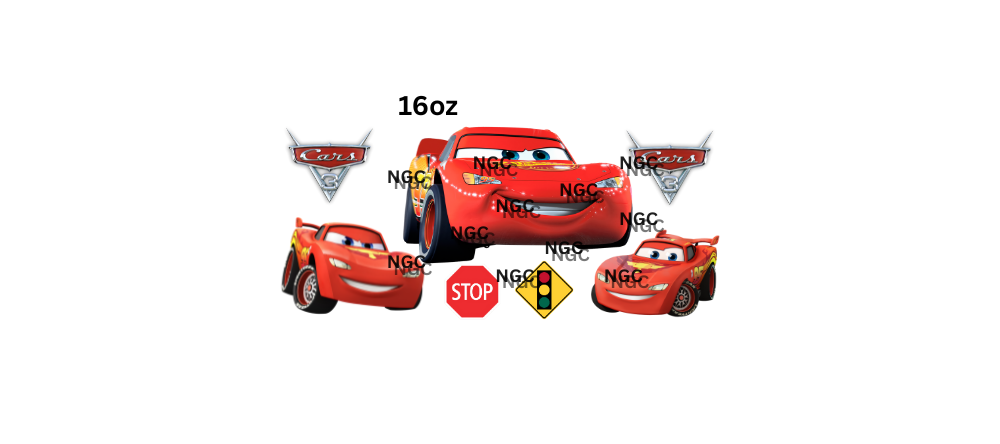 16oz cars lightening mcqueen