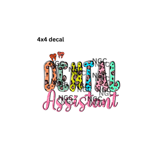 decal dental assistant3