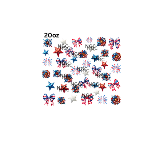 20oz patriotic elements
