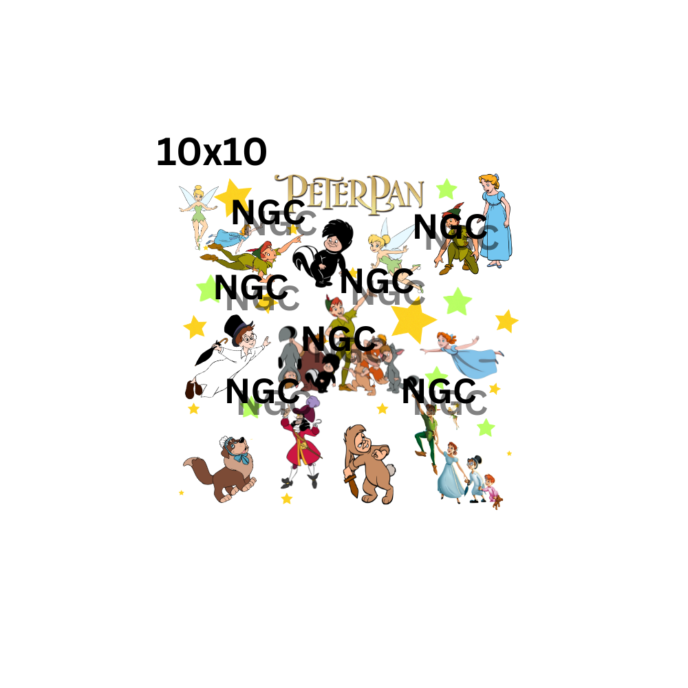 10x10 peter pan