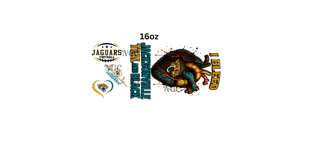 16oz i bleed jaguars