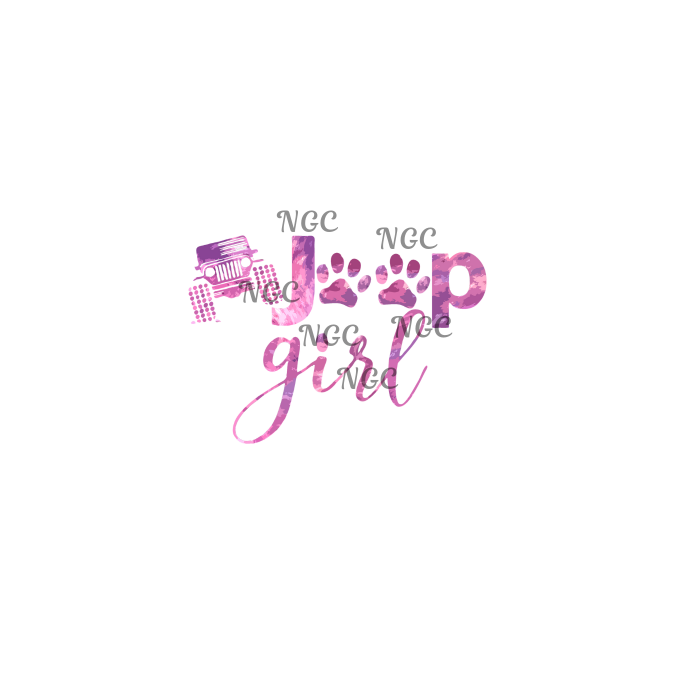decal Jeep girl