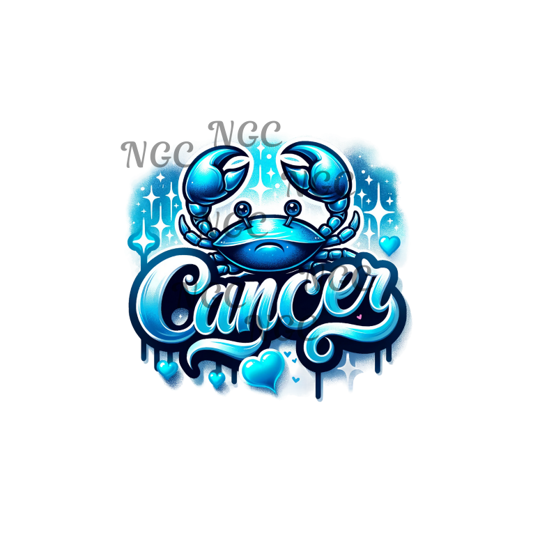 single decal Cancer