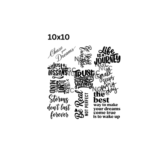 10x10 affirmations