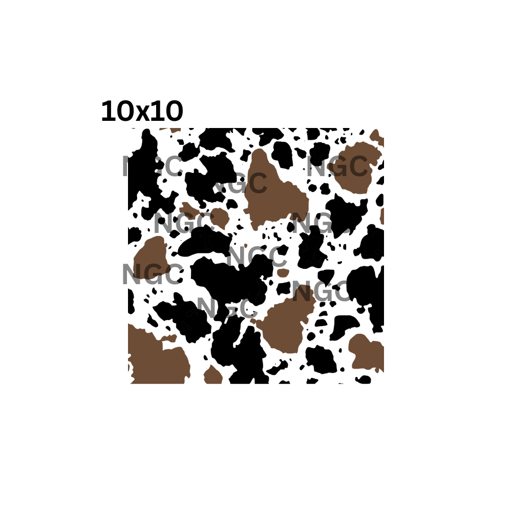10x10 cow spots