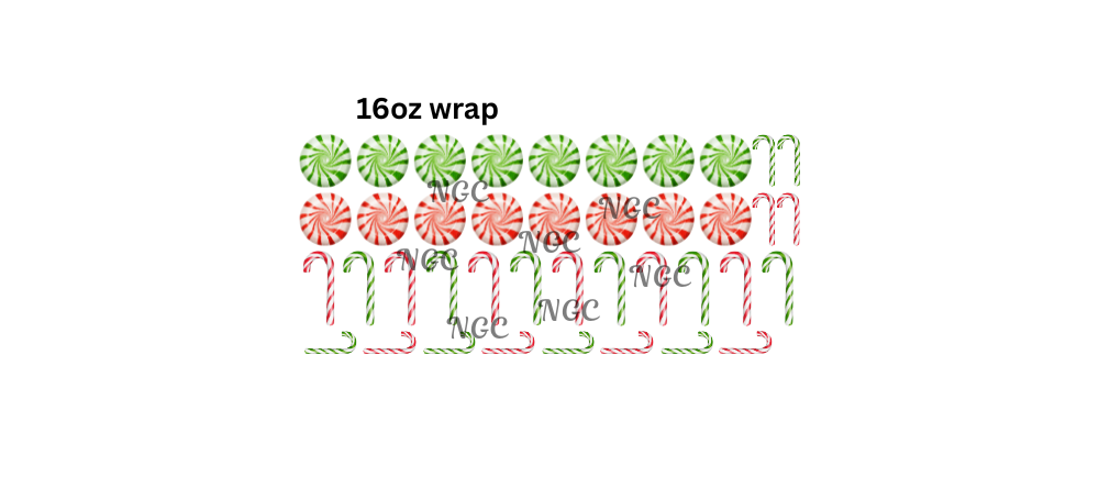 16oz peppermints and candy canes